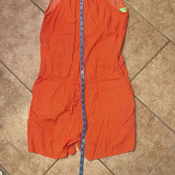 Old Navy orange Romper - Picture 6 of 6